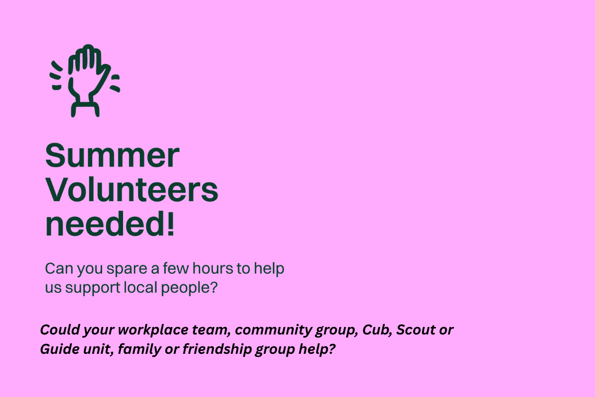 Summer Volunteers Needed